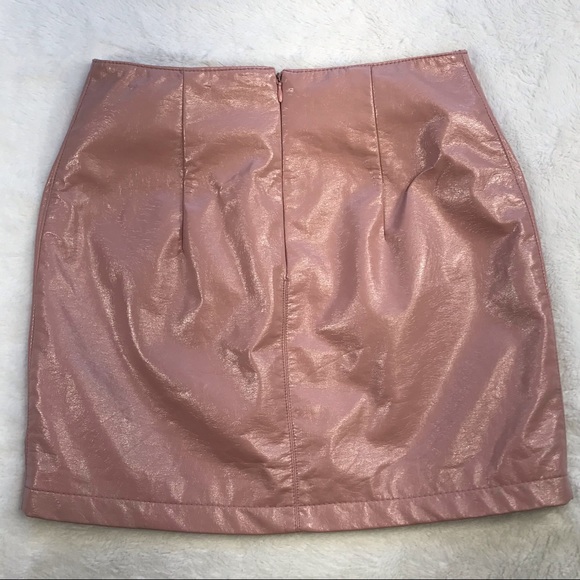 Forever 21, Faux Leather Skirt, Size Small - Picture 9 of 10